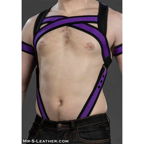 Mr.S Leather X-Factor Bold Color Cock Strap | Purple
