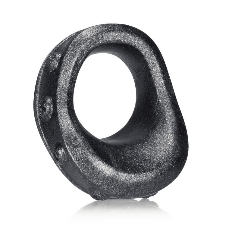 Oxballs PLOW Padded Silicone Cock Ring | Smoke