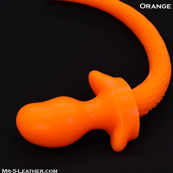 Mr. S Puppy Tail from Oxballs | ORANGE