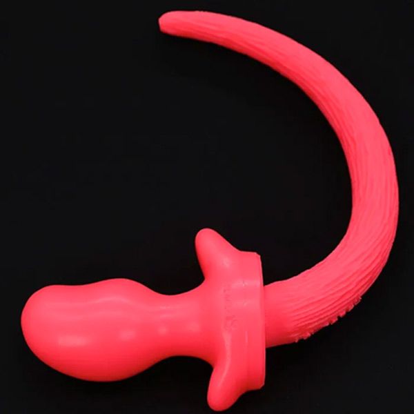Mr. S Puppy Tail from Oxballs | PINK