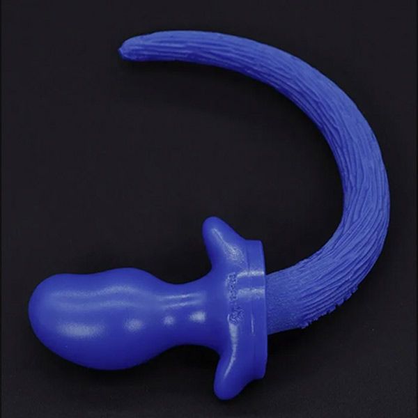 Mr. S Puppy Tail from Oxballs | ROYAL BLUE