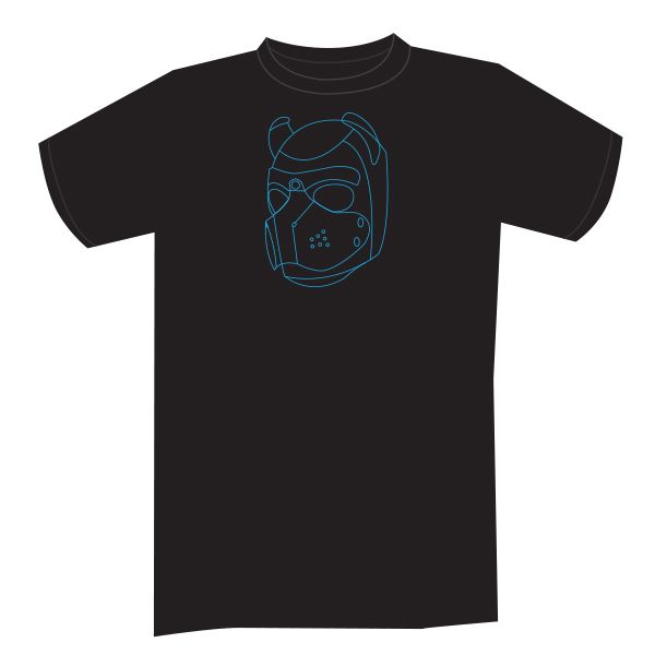 K9 Pup T-Shirt | Black/Blue