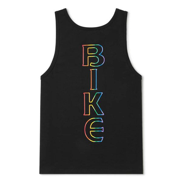 BIKE® Rainbow Pride Tank | Black 