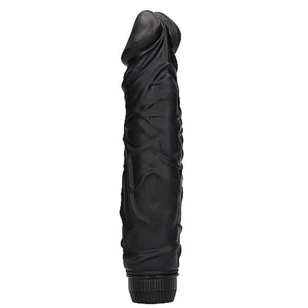 Realisic Multispeed 20cm Vibrator - Black