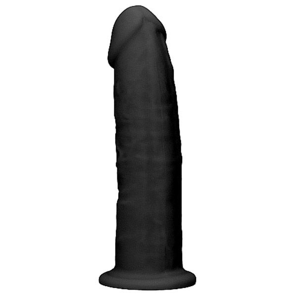 Realistic Dildo Without Balls - Black | 6 Inches
