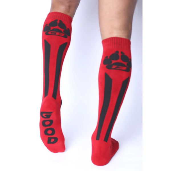 Cell Block 13 Muzzle Up Socks | Red
