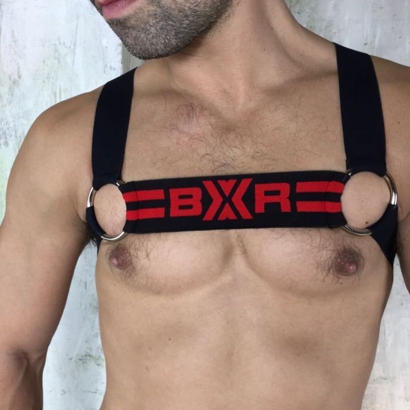 Boxer Barcelona BXR Swim Gym Harness | Black & Red