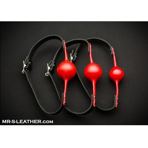 Mr S Leather Deluxe Ball Gag | RED