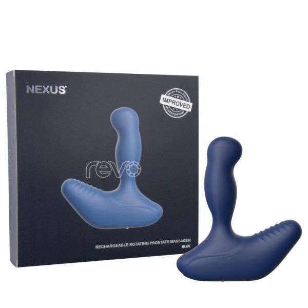 Nexus REVO Waterproof Rotating Prostate Massager | Blue