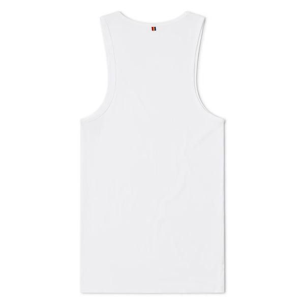 BIKE® Rib Knit Tank | White