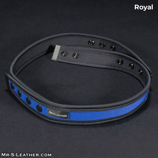 Mr. S Leather Neo Chastity Waist Strap for KINK3D | Royal