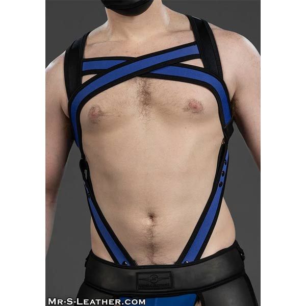 Mr.S Leather X-Factor Bold Color Cock Strap | Royal
