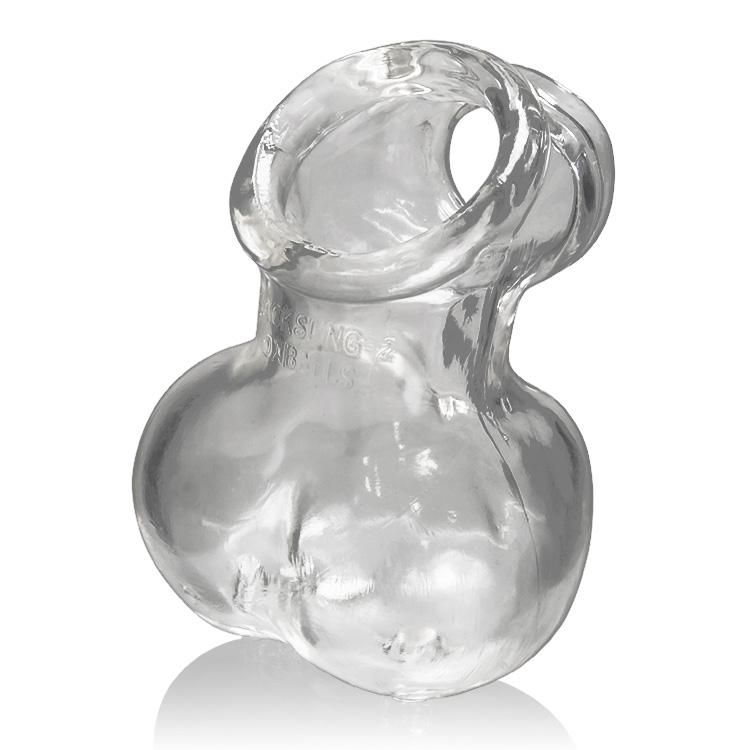 Oxballs SACKSLING 2: Dual Cock & Ball Sling | Clear