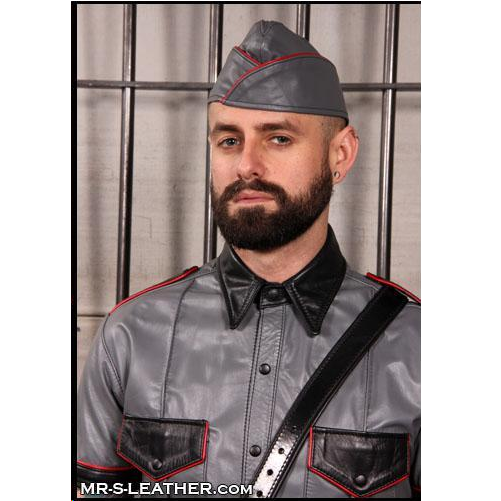 Mr S Leather - Piped SAM BROWNE Shoulder Strap