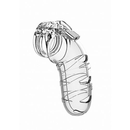 MAN CAGE Model 05: Chastity Device 5.5 Inches | Clear