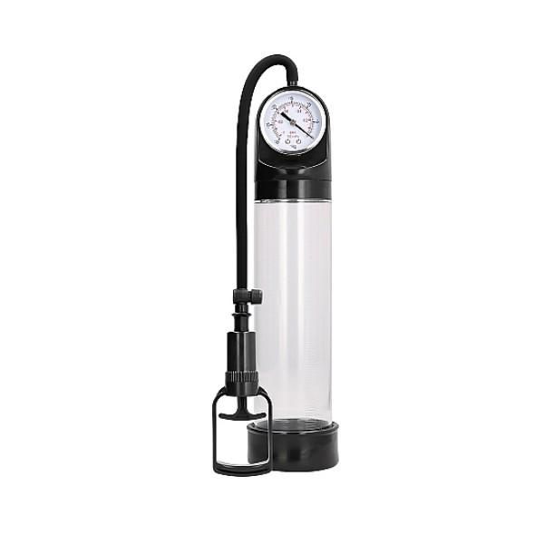 PUMPED: Comfort Penis Pump With Advanced PSI Gauge | Transparent