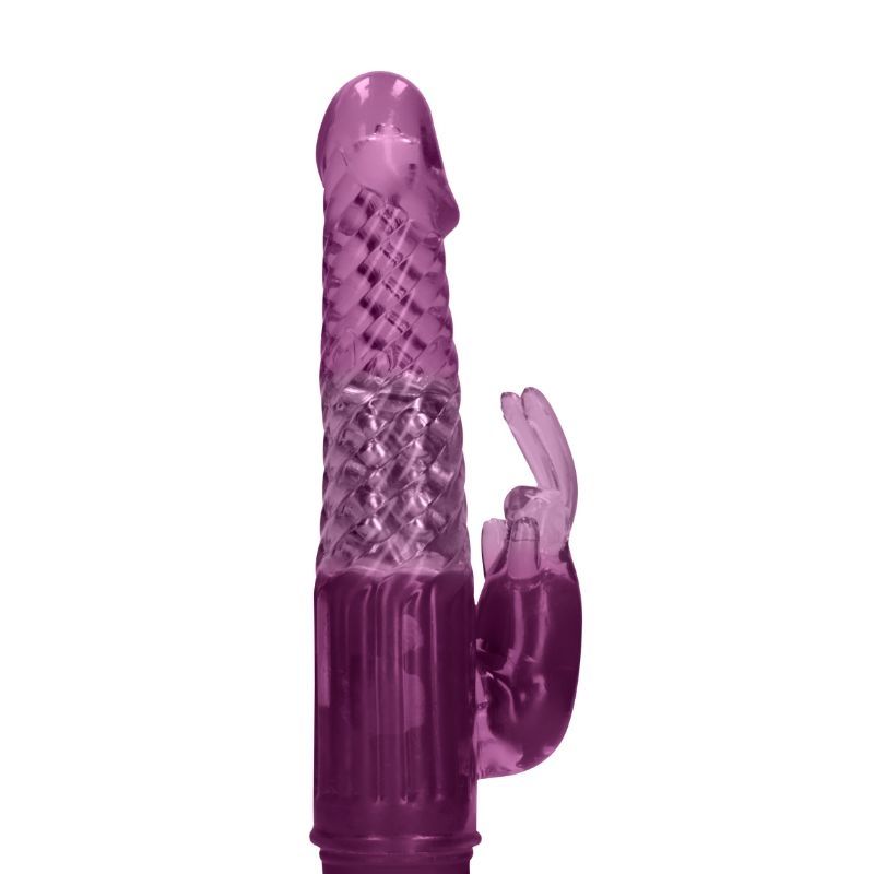 SHOTS Toys: The 6-Speed Rotating Rabbit Vibrator | Purple