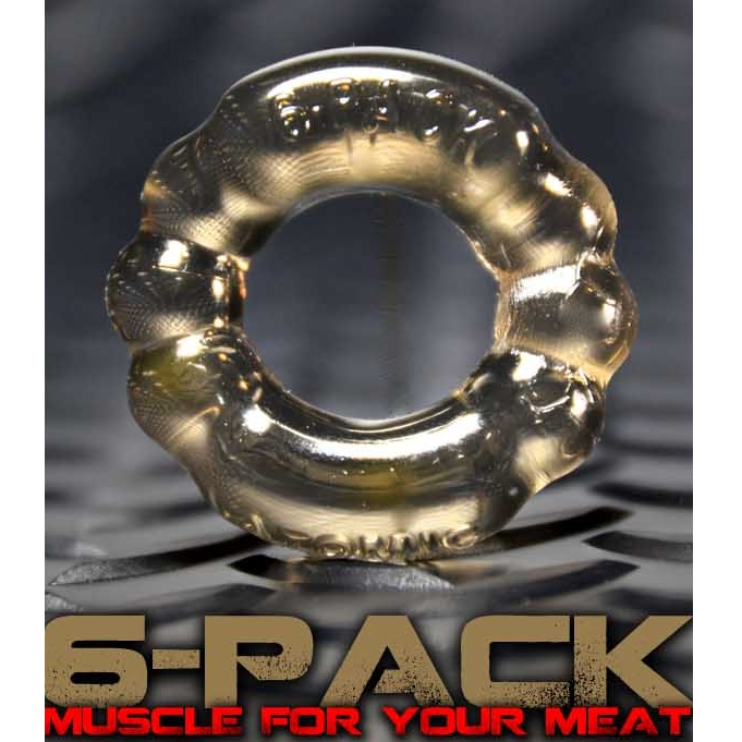Oxballs SIXPACK Cock Ring | Smoke