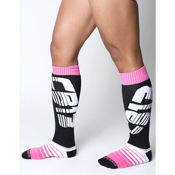 Cell Block 13 VELOCITY 2.0 Knee High Sock | Pink