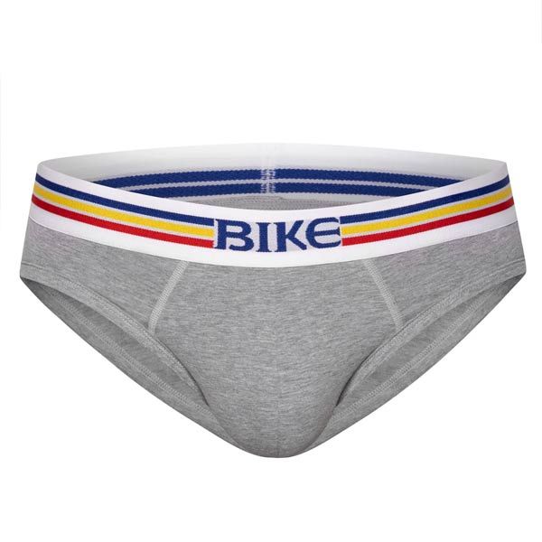 BIKE® Stretch Cotton Brief | Grey