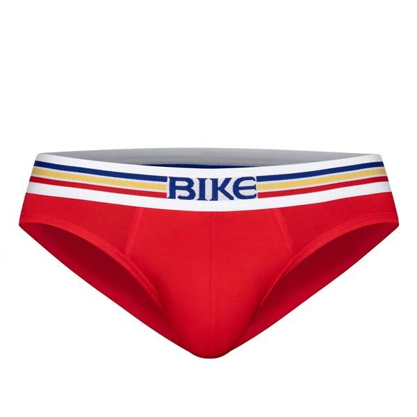 BIKE® Stretch Cotton Brief | Samba Red