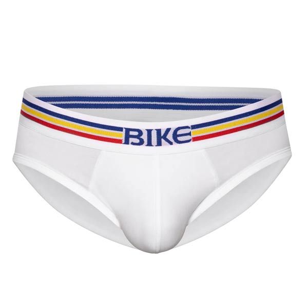BIKE® Stretch Cotton Brief | White