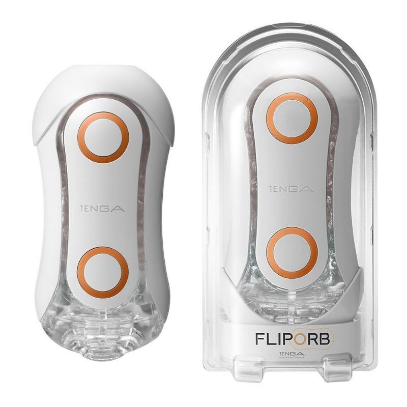 Tenga FLIP ORB Masturbator | Orange Crush