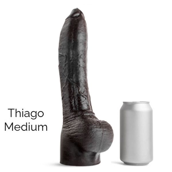 Mr Hankey's THIAGO Dildo: Brown Medium | 9.75 Inches