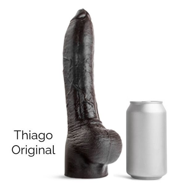 Mr Hankey's THIAGO Dildo: Brown OG | 8 Inches