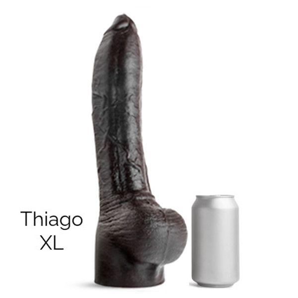 Mr Hankey's THIAGO Dildo: Brown XL | 13.5 Inches
