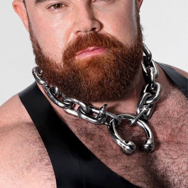 Dark Room Titan Arc Necklace | Steel