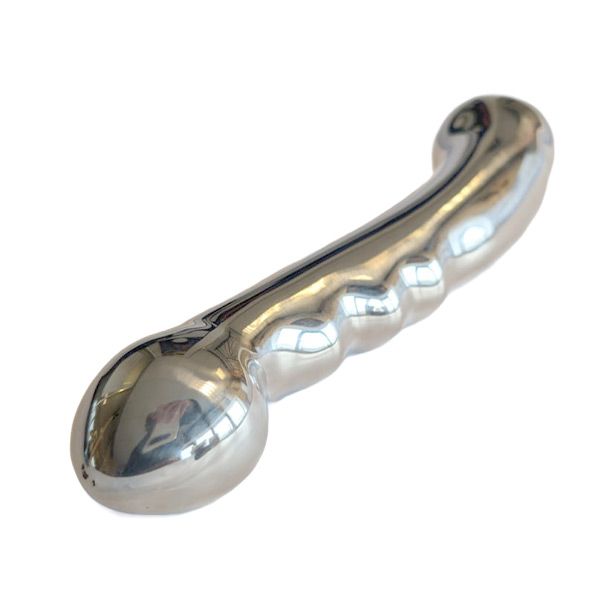 Titus 11inch Double-Ended G-Spot Dildo | Stainless Steel