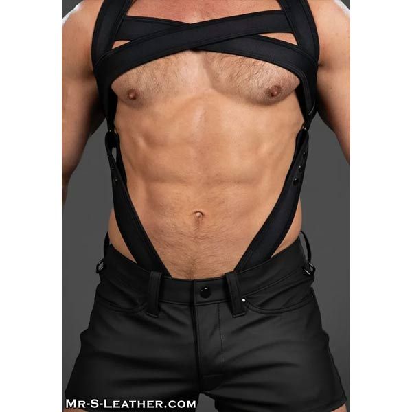 Mr.S Leather X-Factor Carbon Black Cock Strap | Black