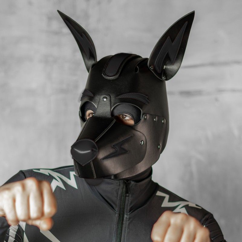 Boxer Barcelona X3 Pup Hood | All Black