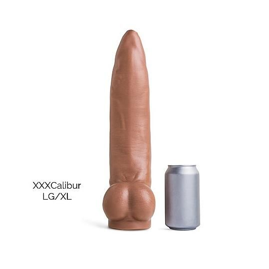 Mr Hankey's XXXCALIBUR: Large / XL Uncut Dildo | 15.5 inches