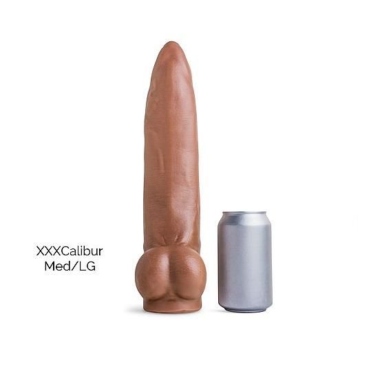 Mr Hankey's XXXCALIBUR: Medium / Large Uncut Dildo | 14.5 inches