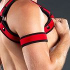 Mr.S Leather NEO BOLD Colour Armband | Red