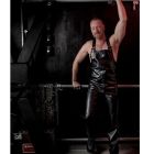 Mister B Rubber Work Overalls | Black