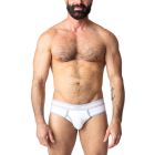 Nasty Pig CORE Y-FRONT Brief | White/Grey