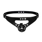 Lustful Lavish Chastity Harness - Black Classic