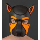 Mr S Leather NEOPRENE FRISKY Puppy Hood | Orange