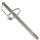 Titus Steel LONG PRINCES WAND w/Glans Ring | Various Sizes