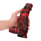 Dark Lycan Spawn - Silicone Dildo - Red/Black