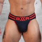 Boxer Barcelona X-Jockstrap Canalé | Black/Red
