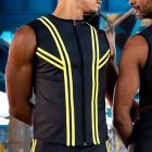 Mr.S Leather FuckGear Racer Vest | Black/Yellow