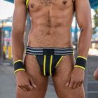 Mr.S Leather FuckGear Jock | Black/Yellow