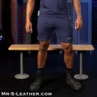 Mr.S Leather Gym Class 2.0 Short | Blue