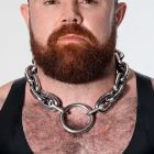Dark Room Titan Halo Necklace - Steel