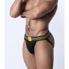 Cell Block 13 Tight End 2" Snap Up Shadow Jockstrap | Yellow