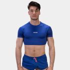 Barcode Berlin Talon Crop Top | Royal